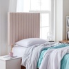 image:imageDormCo Tavira Allure College Dorm Headboard  Classic Panel  Velvety Pink